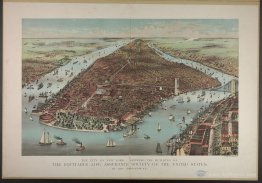 City of New York - Showing the building of the Equitable Life As