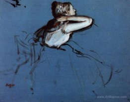 Seated Dancer in Profile