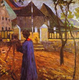 Gabriele Munter painting