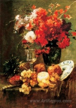 Still-life with Flowers and Fruits