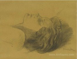 Head of Sleeping Woman