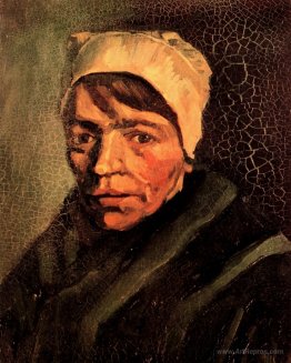 Head of a Peasant Woman with White Cap