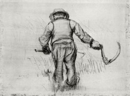 Peasant with Sickle, Seen from the Back