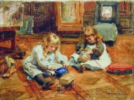 Children playing in the Workshop