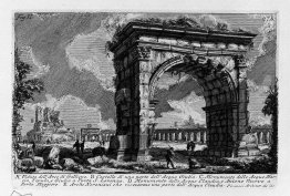 The Roman antiquities, t. 1, Plate XXVI. Arch of Gallienus.