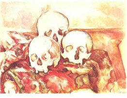 Still life with three skulls