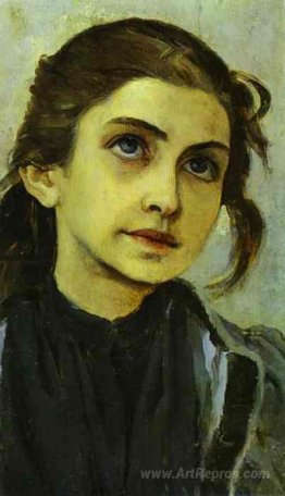 Portrait of a Girl (Study for Youth of St. Sergiy Radonezhsky)