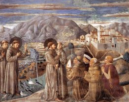 Preaching to the Birds and Blessing Montefalco