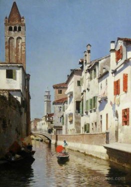 A Canal Scene, Venice