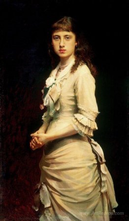 Portrait of Sophia Ivanovna Kramskoy, daughter of the artist