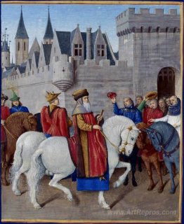 Entry of Emperor Charles IV in Cambrai