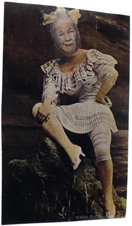 Ridiculous Portrait (Woman in a Bathing Costume)