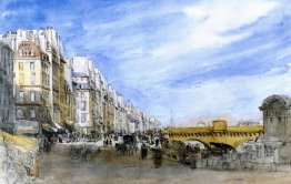 Pont Neuf from the Quai de l'Ecole, Paris