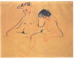 Two Female Nudes