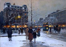 Place Pigalle, Winter Evening