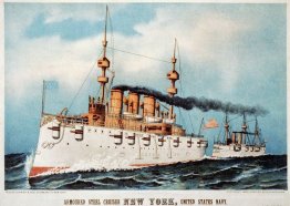 Armoured steel cruiser New York