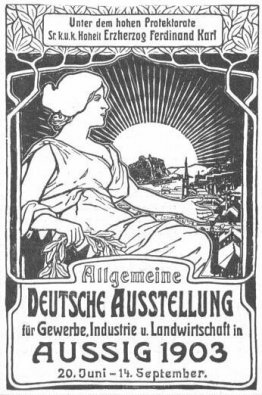 General German poster exhibition for trade, industry and agricul