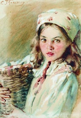 Head of the Girl in a Kerchief