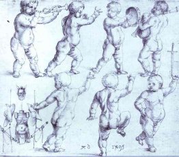 Putti Dancing and Making Music