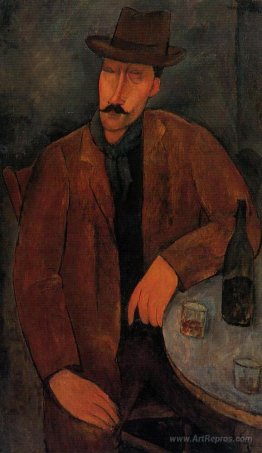 Man with a Glass of Wine