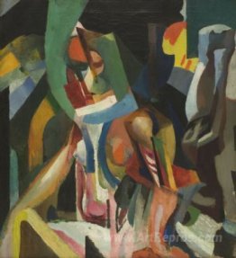 Composition (Seated Nude)