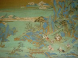 Emperor Minghuang's Journey to Sichuan (detail)