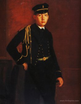 Achille de Gas as a Naval Cadet (detail)