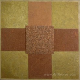 Painting - Gold and Brown