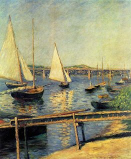 Sailing boats at Argenteuil