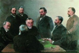 Aivazovsky with friends