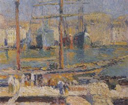 Boats in the Port of Marseille