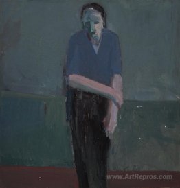 Figure in Green Room