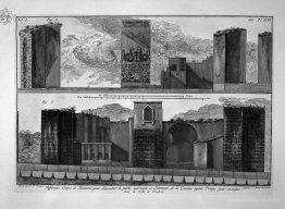 Plan and elevation of the second tavern on the right