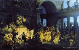 Roman Orgy in the Time of Caesars