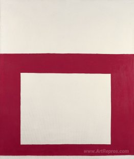 "Cool" Series No. 1 (Red over White)