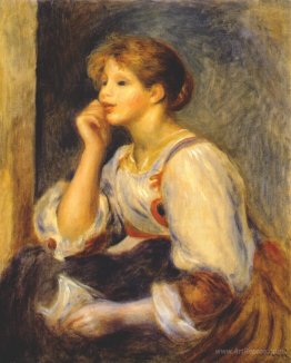 Girl with a letter