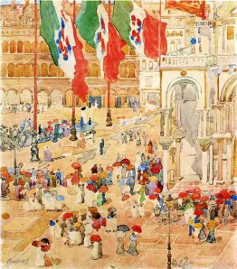 The Piazza of St. Marks, Venice