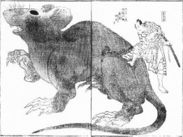 A monster rat from the Raigo Ajari Kaisoden