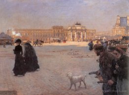 La Place du Carrousel, Paris: The Ruins of the Tuileries