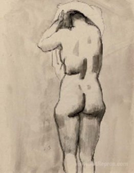 A standing nude