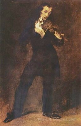 Portrait of Paganini