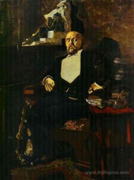 Portrait of S. Mamontov, the Founder of the First Private Opera