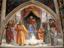 The Trial by Fire, St. Francis before the Sultan of Egypt