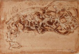 Reclining Figure of a Horse