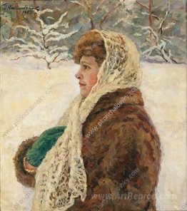 Portrait of Natalia Petrovna Konchalovskaya, daughter of the art