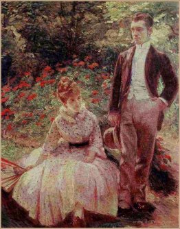 The Artist’s Son and Sister in the Garden at Sevres