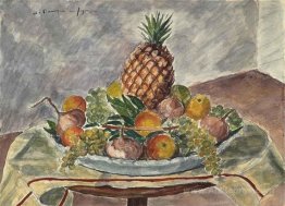 Still life with pineapple