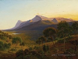 Mount William as from Mount Dryden in the Grampians, Victoria