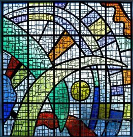 Stained glass windows for the University of Caracas