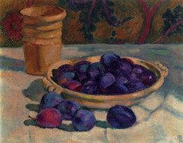 Still Life with Plums